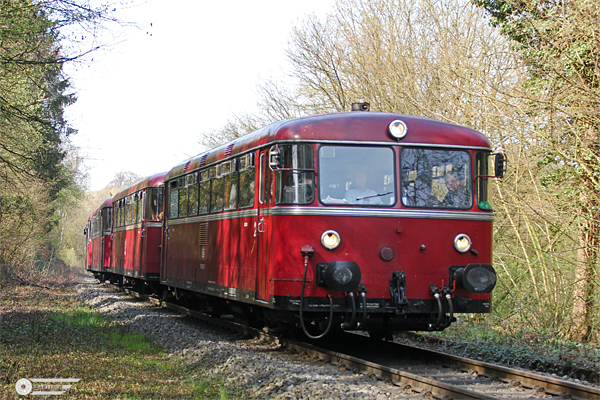 Sonderfahrt der DGEG auf der Angertalbahn