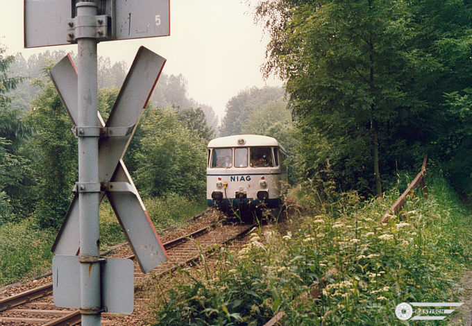 NIAG VT's vor Bü Brücker Mühle